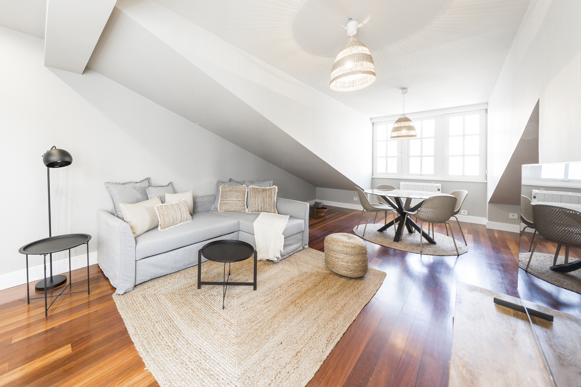 Sala de estar del apartamento Calle Real - Planta 5 en A Coruña