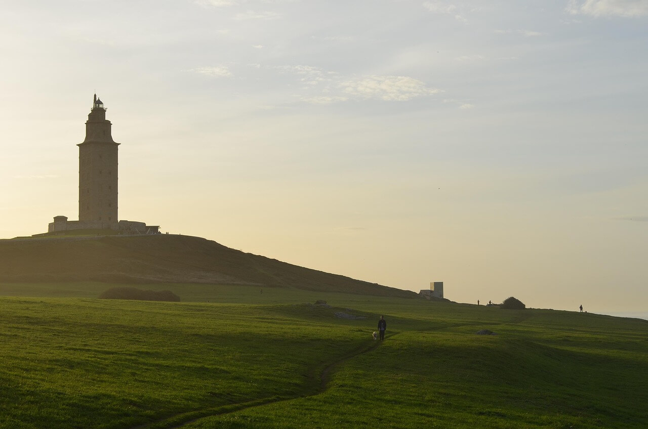 La Torre de Hércules en A Coruña